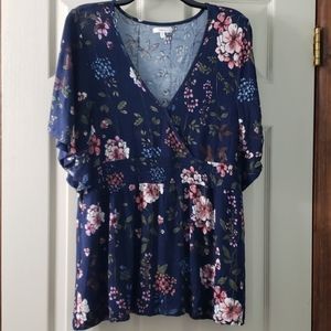 Flutter sleeve Maurice's top